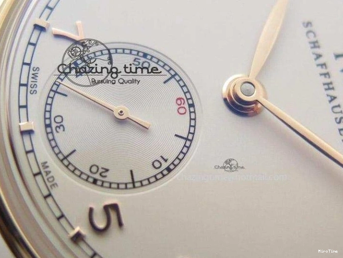 MIROTIME 0325 Compact Portuguese IW545409 RG ZF 1:1 Best Edition White Dial On Brown Leather Strap A 7336